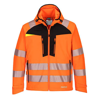 DX4 Warnschutz-Softshelljacke